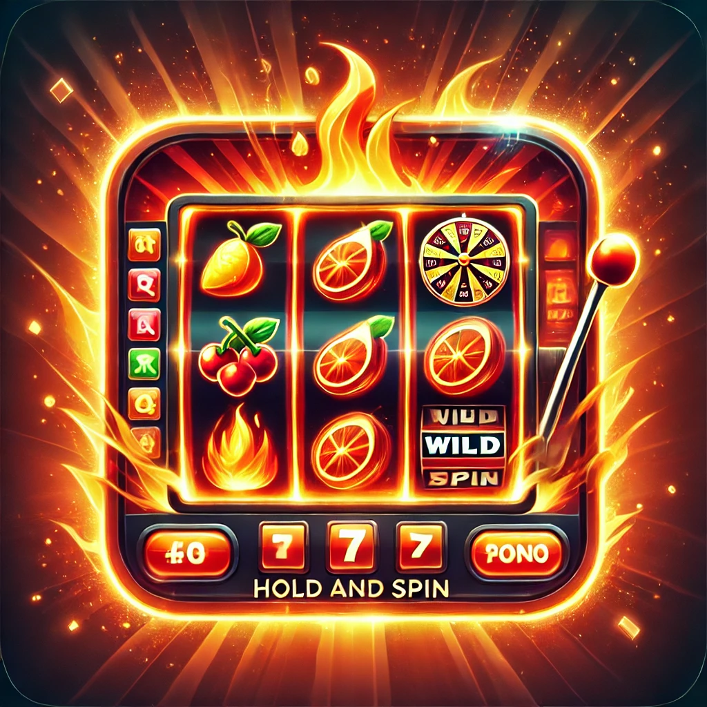 Hot to Burn® Hold and Spin: Blaze of Fortune